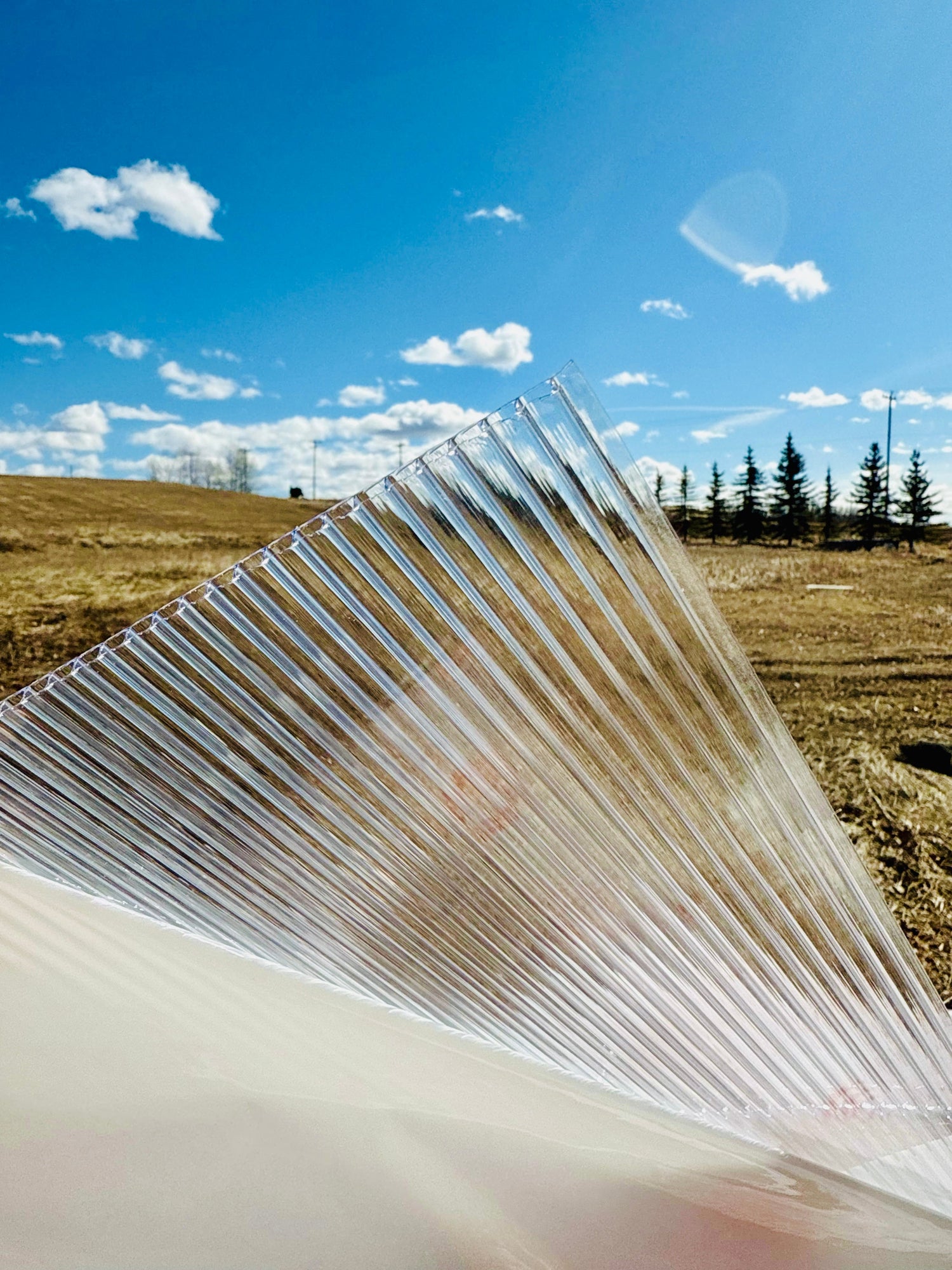 Polycarbonate greenhouse panel