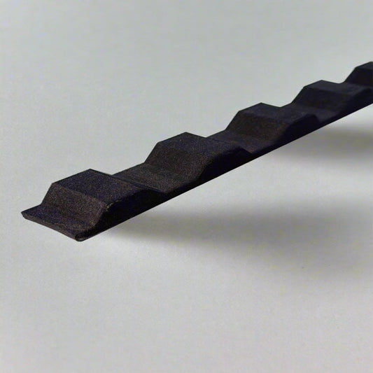 Foam closure for polycarbonate or metal corrugated sheets