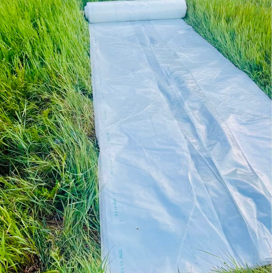 Commercial grade 6 mil greenhouse poly film clear UV resistant plastic covering