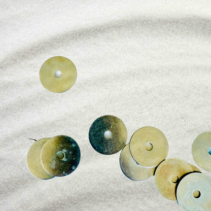 Aluminum dome washer 1.25 inch with 3/16 hole for fasteners and construction use