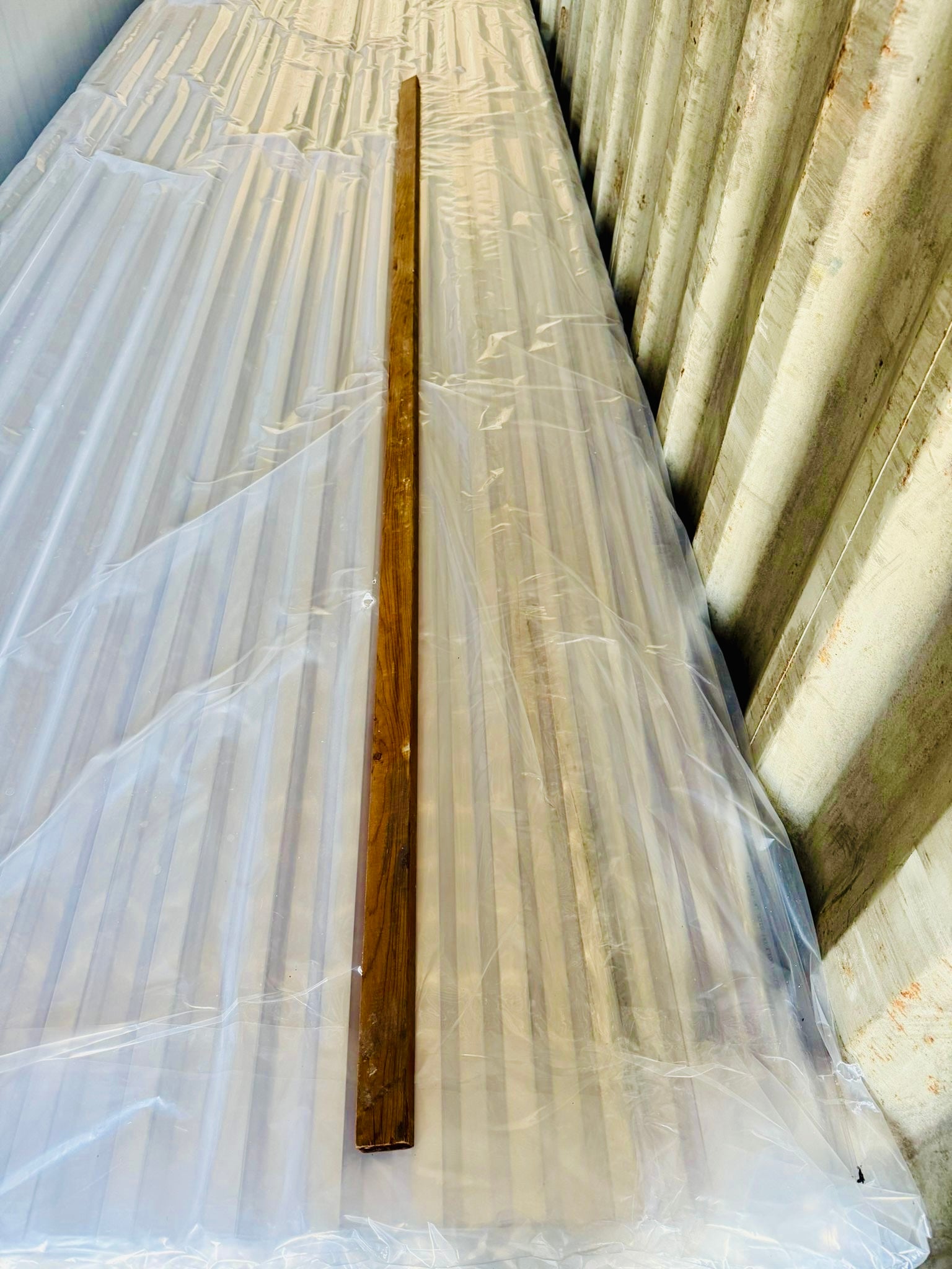 Strong wooden strapping boards for greenhouse framing and outdoor support structures