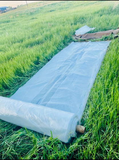 Heavy duty 6 mil greenhouse poly film made in Canada long lasting plastic